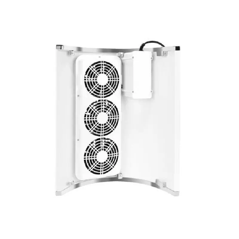 Ingrijire personala si Cosmetice - Aparate & accesorii ingrijire personala - Aparate cosmetice - Aparate pentru manichiura-pedichiura - Aspirator de praf pentru manichiura, 40 W, 3 motoare, Gonga® Alb - Infinity.ro