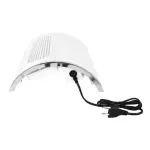 Ingrijire personala si Cosmetice - Aparate & accesorii ingrijire personala - Aparate cosmetice - Aparate pentru manichiura-pedichiura - Aspirator de praf pentru manichiura, 40 W, 3 motoare, Gonga® Alb - Infinity.ro