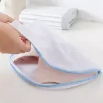 Electronice si Electrocasnice - Masini si uscatoare de rufe - Accesorii masini de spalat si uscatoare - Saculet din plasa pentru spalarea sutienului, 18 x 28 cm, Gonga® Alb - Infinity.ro