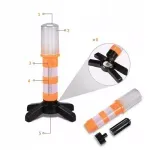 Auto si Moto - Electrice auto - Iluminare si semnalizare - Becuri auto - Set 2 lampi de avertizare avarii, flux luminos de 360° Negru - Infinity.ro