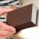 Market - Curatenie si intretinere casa - Produse bucatarie - Lavete si bureti - Burete magic pentru indepartarea petelor, Gonga® Maro - Infinity.ro