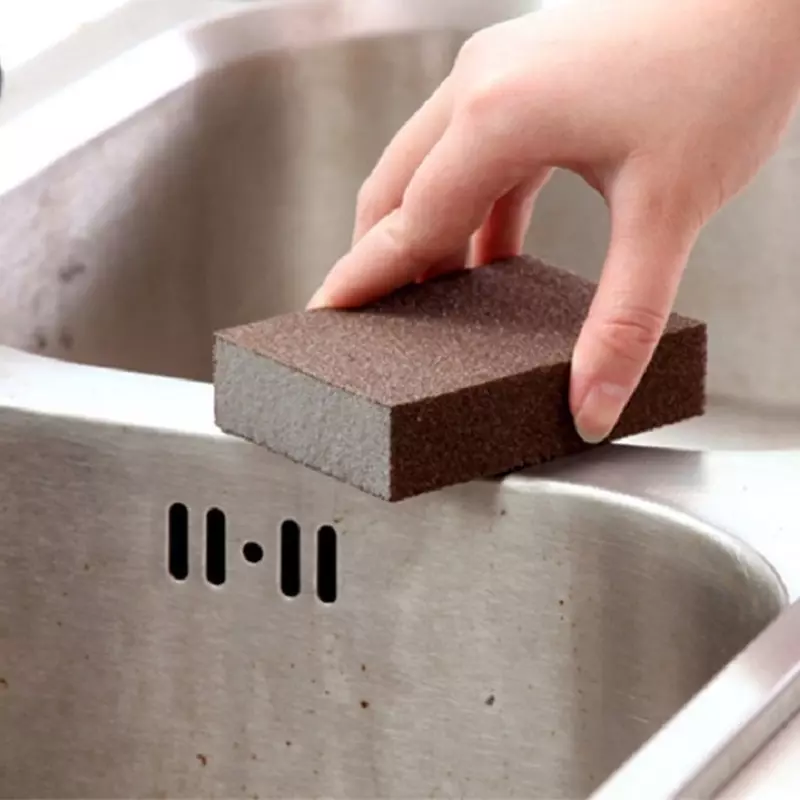 Market - Curatenie si intretinere casa - Produse bucatarie - Lavete si bureti - Burete magic pentru indepartarea petelor, Gonga® Maro - Infinity.ro