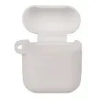 TV, Audio-Video si Foto - Portabile audio - Casti audio - Carcasa din silicon pentru Airpods, Gonga® Alb - Infinity.ro