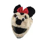 Auto si Moto - Moto - Echipamente protectie moto - Casti moto - Husa amuzanta casca moto Funny Rider, marime universala, Gonga® Minnie Mouse - Infinity.ro