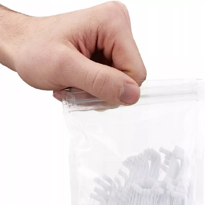 Ingrijire personala si Cosmetice - Igiena dentara - Rezerve si accesorii - Ata dentara, 250 bucati, Gonga® Alb - Infinity.ro