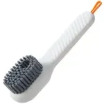 Market - Curatenie si intretinere casa - Produse menaj - Accesorii curatenie - Perie multifunctionala cu recipient suplimentar pentru lichid si pulverizator, Gonga® Alb - Infinity.ro