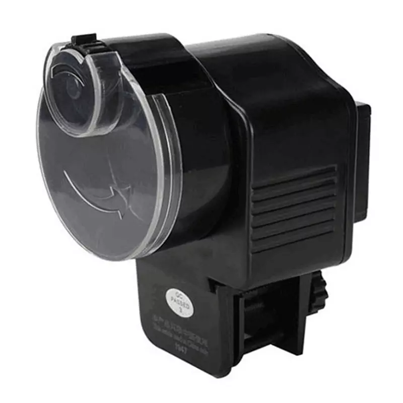 Petshop - Accesorii petshop - Castroane si adapatori - Hranitor automat pentru pesti, AZ1 AF-2003, Gonga® Negru - Infinity.ro