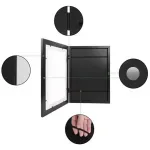 Market - Cadouri - Rame si albume foto - Rama foto din lemn, A4, 33x25 cm, Gonga® Negru - Infinity.ro