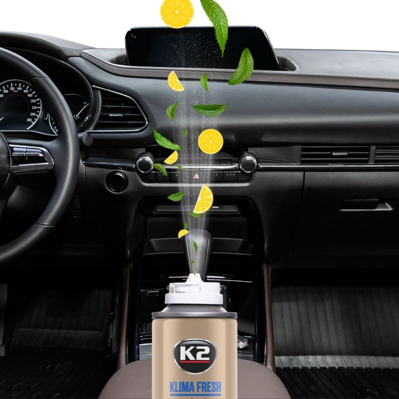 Auto si Moto - Intretinere auto - Produse curatare auto - Spray curatat aerul conditionat K2 KLIMA FRESH LEMON 150 ML - Infinity.ro