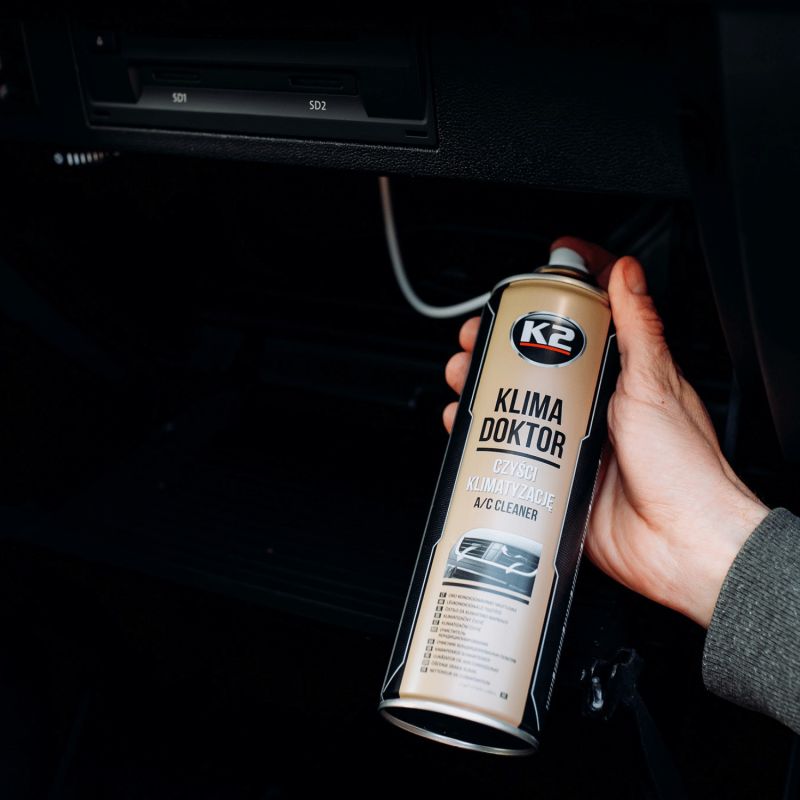 Auto si Moto - Intretinere auto - Produse curatare auto - Spuma curatat instalatia de aer conditionat K2 KLIMA DOKTOR 500 ML - Infinity.ro