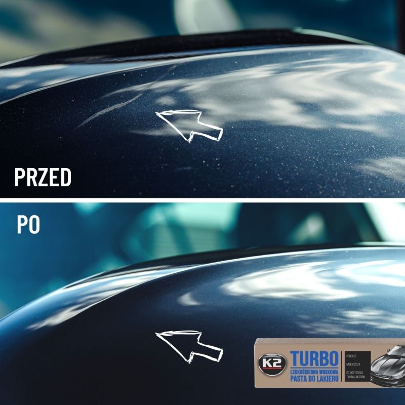 Auto si Moto - Intretinere auto - Produse curatare auto - Pastă de lustruit K2 TURBO TEMPO 120GR. - Infinity.ro