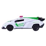 Jucarii, Copii si Bebe - Jucarii si jocuri - Vehicule si jucarii cu telecomanda - Masinute - Masina de Politie Verde cu Telecomanda, Lumini si Acumulator, SALAMANDRA KIDS® - Infinity.ro