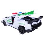 Jucarii, Copii si Bebe - Jucarii si jocuri - Vehicule si jucarii cu telecomanda - Masinute - Masina de Politie Verde cu Telecomanda, Lumini si Acumulator, SALAMANDRA KIDS® - Infinity.ro