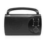 TV, Audio-Video si Foto - Portabile audio - Radio - Radio JVC RA-E321B, tuner analogic FM/AM, mufa jack 3.5 mm pentru casti, negru - Infinity.ro