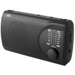 TV, Audio-Video si Foto - Portabile audio - Radio - Radio JVC RA-E321B, tuner analogic FM/AM, mufa jack 3.5 mm pentru casti, negru - Infinity.ro