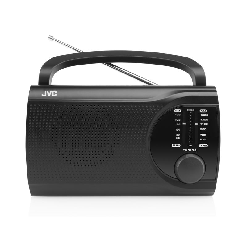 TV, Audio-Video si Foto - Portabile audio - Radio - Radio JVC RA-E321B, tuner analogic FM/AM, mufa jack 3.5 mm pentru casti, negru - Infinity.ro