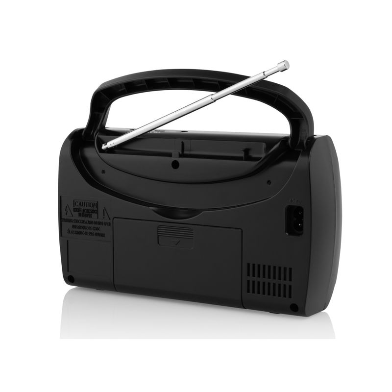 TV, Audio-Video si Foto - Portabile audio - Radio - Radio JVC RA-E321B, tuner analogic FM/AM, mufa jack 3.5 mm pentru casti, negru - Infinity.ro