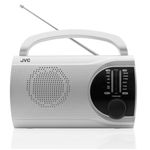 TV, Audio-Video si Foto - Portabile audio - Radio - Radio JVC RA-E321S, tuner analogic FM/AM, mufa jack pentru casti, argintiu - Infinity.ro