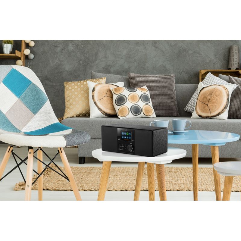 TV, Audio-Video si Foto - Portabile audio - Radio - Radio internet JVC RA-E981B, 10W RMS, tuner DAB+/FM, Bluetooth, LCD 2.8”, WiFi, Spotifiy, telecomanda, USB, AUX, negru - Infinity.ro