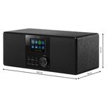 TV, Audio-Video si Foto - Portabile audio - Radio - Radio internet JVC RA-E981B, 10W RMS, tuner DAB+/FM, Bluetooth, LCD 2.8”, WiFi, Spotifiy, telecomanda, USB, AUX, negru - Infinity.ro