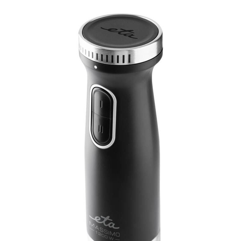 Electronice si Electrocasnice - Electrocasnice bucatarie - Mixere, tocatoare & roboti de bucatarie - Blendere si mini tocatoare - Blender de mana 3 in 1 ETA Massimo 3256 90000, 1200W, viteza variabila + TURBO, tel, bol amestecare, negru - Infinity.ro