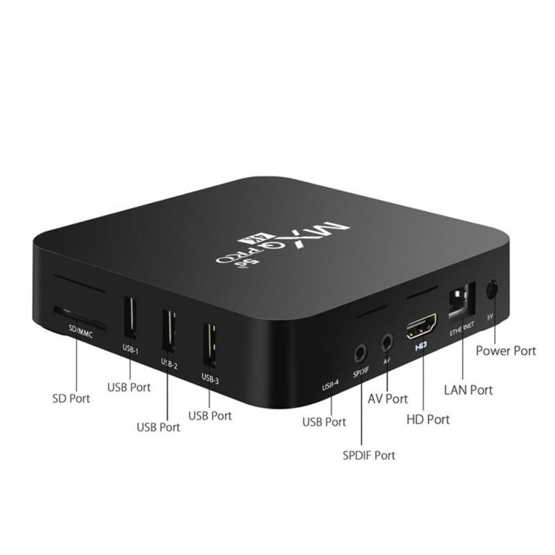 TV, Audio-Video si Foto - Home cinema si Soundbar - Mediaplayere - Mini PC TV Box Techstar® MXQ PRO, UltraHD 4K, Quad-Core 64 Bit. 8GB RAM, 128GB ROM, 5G Wireless, Ethernet, Android 10 - Infinity.ro