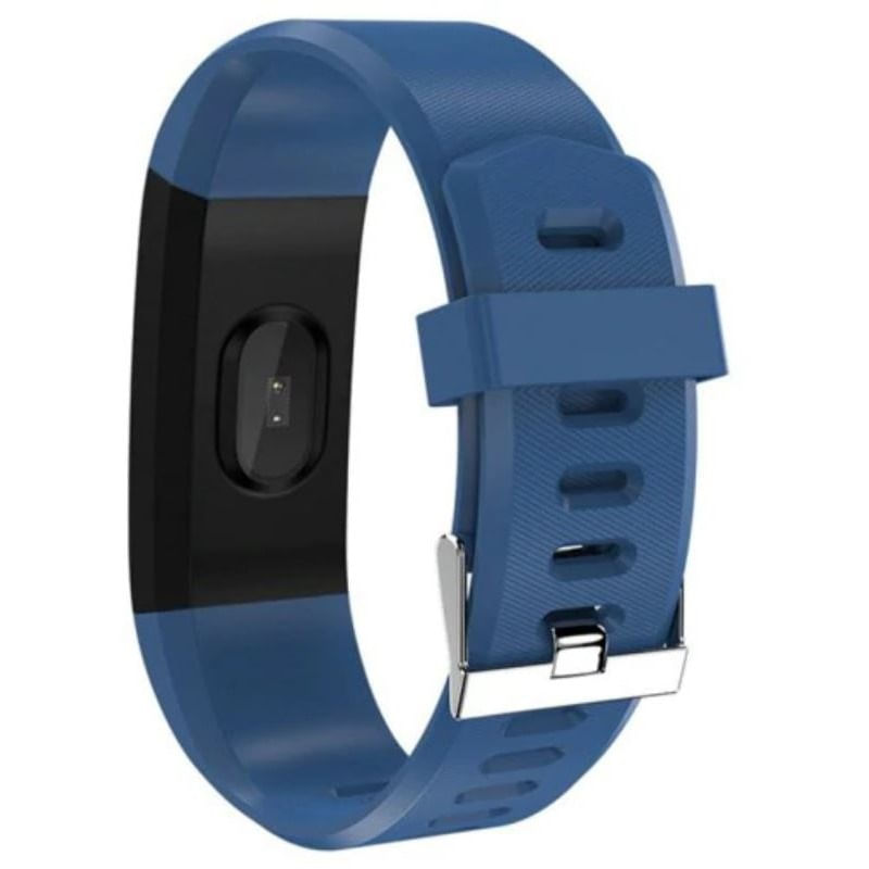 Laptop, Telefoane si Tablete - Wearables si gadgeturi - Wearables - Bratari fitness - Bratara Smart Fitness Techstar® ID115 Plus Fitness, 0,95" OLED, BT4.0, Waterproof IP65, Monitorizare Puls, Tensiune, Albastru - Infinity.ro