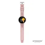 Laptop, Telefoane si Tablete - Wearables si gadgeturi - Wearables - Smartwatch-uri - Ceas inteligent SmartWatch SIM 4G LTE Emeszon® A22, localizare Copii si Adulti prin GPS, Apel Video SOS, LBS, Wi-Fi, Roz - Infinity.ro