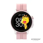 Laptop, Telefoane si Tablete - Wearables si gadgeturi - Wearables - Smartwatch-uri - Ceas inteligent SmartWatch SIM 4G LTE Emeszon® A22, localizare Copii si Adulti prin GPS, Apel Video SOS, LBS, Wi-Fi, Roz - Infinity.ro