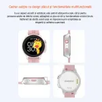 Laptop, Telefoane si Tablete - Wearables si gadgeturi - Wearables - Smartwatch-uri - Ceas inteligent SmartWatch SIM 4G LTE Emeszon® A22, localizare Copii si Adulti prin GPS, Apel Video SOS, LBS, Wi-Fi, Roz - Infinity.ro
