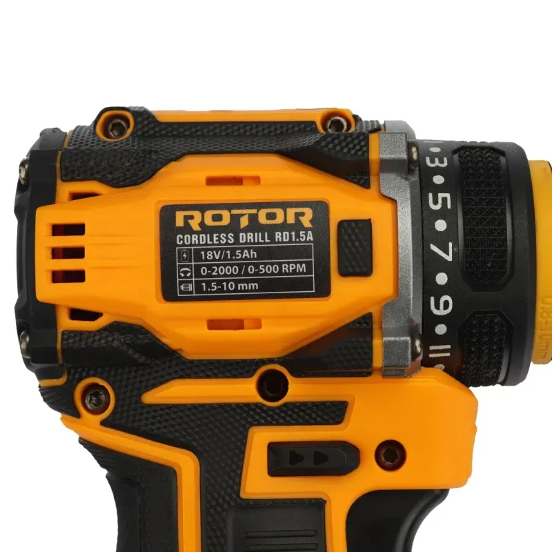 Casa si Gradina - Constructii - Scule electrice si accesorii - Masini de gaurit si insurubat - Autofiletanta pe acumulator ROTOR RD1.5A, 18V/1.5Ah , 2000 Rpm - Infinity.ro