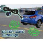 Auto si Moto - Electronice auto - Senzori de parcare - Set Senzori parcare auto detector parktronic display radar monitor 4 senzori NEGRU - Infinity.ro