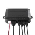 Auto si Moto - Electronice auto - Senzori de parcare - Set Senzori parcare auto detector parktronic display radar monitor 4 senzori NEGRU - Infinity.ro