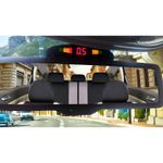 Auto si Moto - Electronice auto - Senzori de parcare - Set Senzori parcare auto detector parktronic display radar monitor 4 senzori NEGRU - Infinity.ro