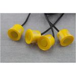 Auto si Moto - Electronice auto - Senzori de parcare - Set Senzori Parcare Auto Detector Parktronic Display Radar Monitor 4 Senzori Galben - Infinity.ro