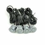 Auto si Moto - Electronice auto - Senzori de parcare - Set Senzori Parcare Auto Detector Parktronic Display Radar Monitor 4 Senzori Gri Deschis - Infinity.ro