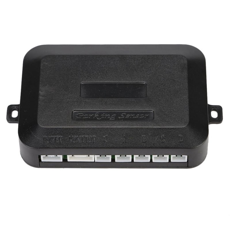 Auto si Moto - Electronice auto - Senzori de parcare - Set Senzori Parcare Auto Detector Parktronic Display Radar Monitor 4 Senzori Gri Deschis - Infinity.ro