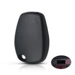 Auto si Moto - Electronice auto - Accesorii electronice auto - Carcasa Cheie Auto Techstar® Renault Clio, Megane, Scenic, Laguna, Dacia Logan, Duster, Sandero, 2 Butoane, NE73 - Infinity.ro