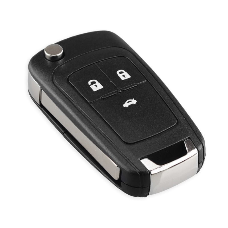 Auto si Moto - Electronice auto - Accesorii electronice auto - Carcasa Cheie Auto Techstar® Opel Vauxhall Chevrolet Buick, 3 Butoane - Infinity.ro