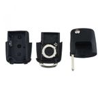 Auto si Moto - Electronice auto - Accesorii electronice auto - Carcasa Cheie Auto Techstar® Volkswagen Golf, Polo, Passat, Touran, Transporter, EOS, 3 Butoane - Infinity.ro