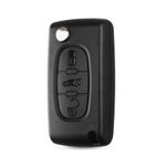Auto si Moto - Electronice auto - Accesorii electronice auto - Carcasa Cheie Auto Techstar® Peugeot, Citroen, 207,307, 407, C2, C3, C4, C5, C6, C8, cu 3 Butoane, VA2, CE0536 - Infinity.ro