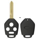 Auto si Moto - Electronice auto - Accesorii electronice auto - Carcasa Cheie Auto Techstar® Subaru, Tribeca, Legacy, Outback, 4 Butoane - Infinity.ro