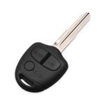 Auto si Moto - Electronice auto - Accesorii electronice auto - Carcasa Cheie Auto Techstar® Mitsubishi Lancer, Grandis, Outlander, EVO, Colt, Mirage, 3 Butoane, Lamela Stanga - Infinity.ro