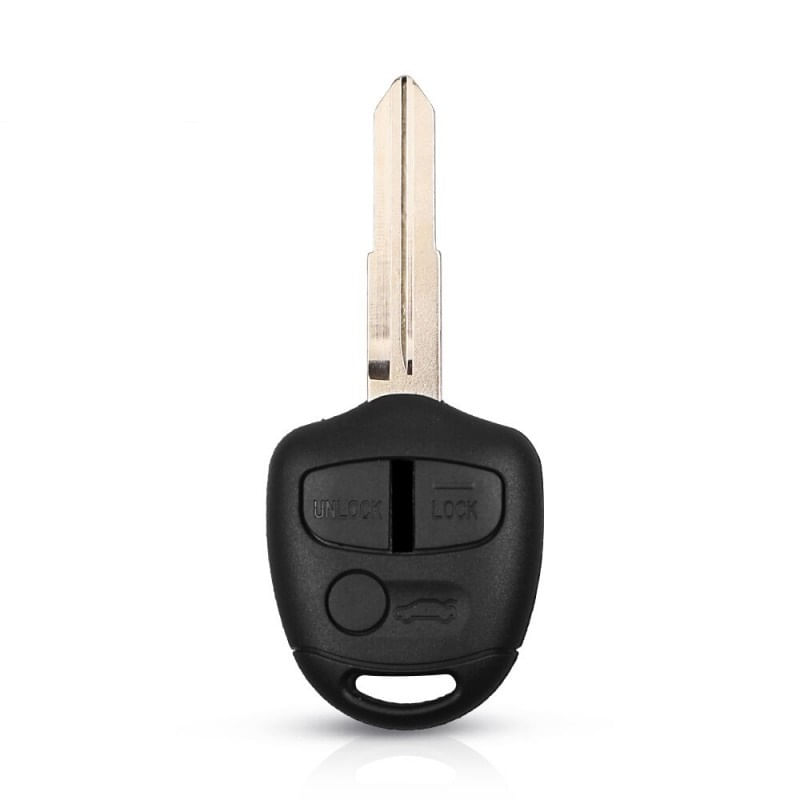 Auto si Moto - Electronice auto - Accesorii electronice auto - Carcasa Cheie Auto Techstar® Mitsubishi Lancer, Grandis, Outlander, EVO, Colt, Mirage, 3 Butoane, Lamela Stanga - Infinity.ro