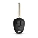 Auto si Moto - Electronice auto - Accesorii electronice auto - Carcasa Cheie Auto Techstar® Mitsubishi Lancer, Grandis, Outlander, EVO, Colt, Mirage, 3 Butoane, Lamela Stanga - Infinity.ro