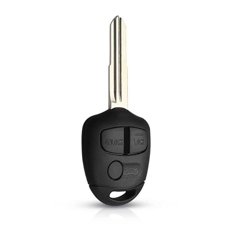 Auto si Moto - Electronice auto - Accesorii electronice auto - Carcasa Cheie Auto Techstar® Mitsubishi Lancer, Grandis, Outlander, EVO, Colt, Mirage, 3 Butoane, Lamela Stanga - Infinity.ro