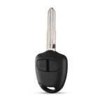 Auto si Moto - Electronice auto - Accesorii electronice auto - Carcasa Cheie Auto Techstar® Mitsubishi Lancer, Grandis, Outlander, EVO, Colt, Mirage, 2 Butoane, Lamela Dreapta - Infinity.ro