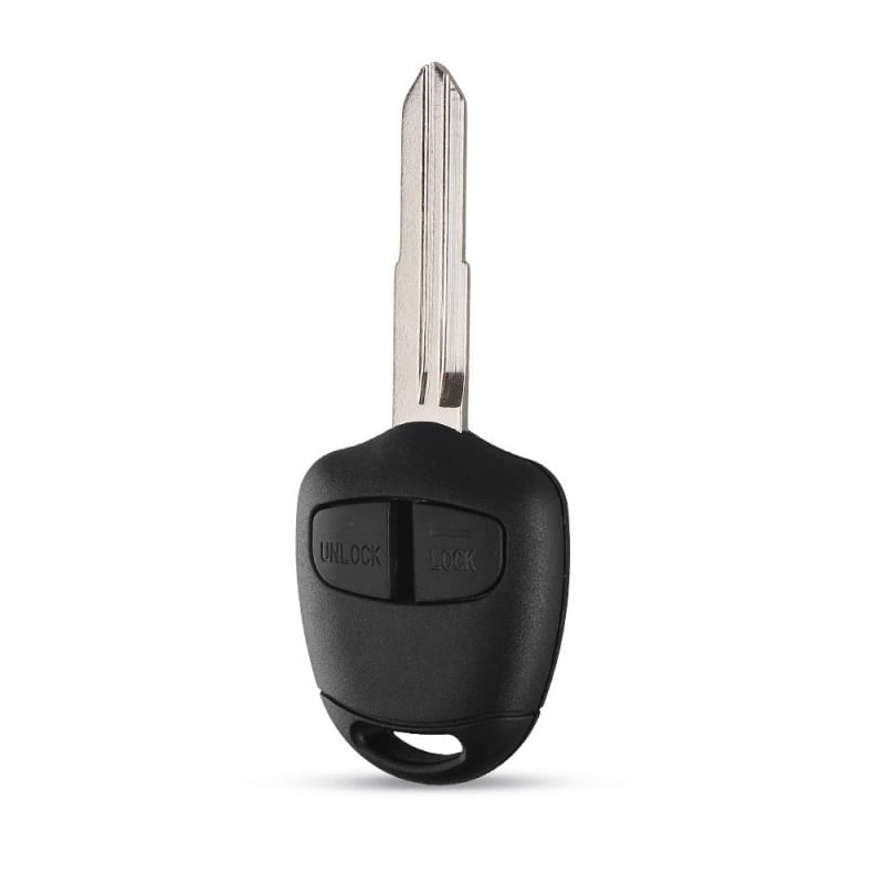 Auto si Moto - Electronice auto - Accesorii electronice auto - Carcasa Cheie Auto Techstar® Mitsubishi Lancer, Grandis, Outlander, EVO, Colt, Mirage, 2 Butoane, Lamela Dreapta - Infinity.ro