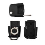 Auto si Moto - Electronice auto - Accesorii electronice auto - Carcasa Cheie Auto Techstar® Volkswagen, Seat, Skoda, Golf, Leon, Octavia, 2 Butoane - Infinity.ro