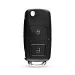 Auto si Moto - Electronice auto - Accesorii electronice auto - Carcasa Cheie Auto Techstar® Volkswagen, Seat, Skoda, Golf, Leon, Octavia, 2 Butoane - Infinity.ro